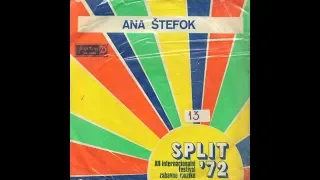 Ana Štefok – Probudi Se *1972* /// *vinyl* *mono* /SPLIT '72/