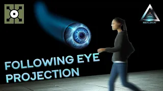 Interactive Eye Projection with Webcam or Kinect - TouchDesigner Tutorial 009