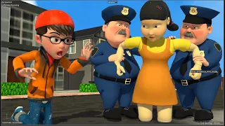 Police Hero Nick and Prison Father - Scary Teacher 3D Fat Boy Animation