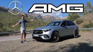 Mercedes GLC63 AMG просто напичкан технологиями!