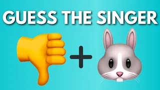 Guess The Singer By Emoji | Celebrity Emoji Quiz