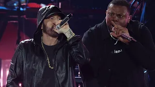 Eminem - Rap God (Live at Rock & Roll Hall of Fame 2022 Induction) 4K, Pro Multicam