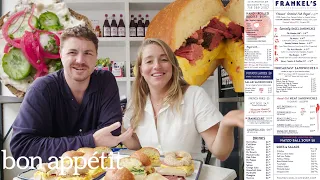 Trying Everything on the Menu at a Famous Brooklyn Deli (Ft Molly Baz) | Bon Appétit