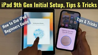 iPad 9th Generation Initial Quick Setup & First Few Basic Tip & Tricks in Hindi