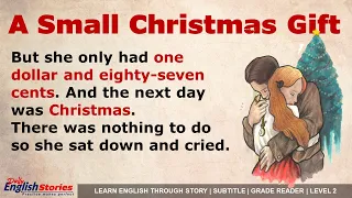 A Small Christmas Gift | Learn English through story level 2 | Subtitles