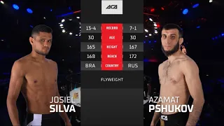 ACA 118: Джозиель Сильва vs. Азамат Пшуков | Josiel Silva vs. Azamat Pshukov