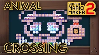 Super Mario Maker 2 - Buy A House In This Animal Crossing Level