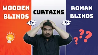 Wooden Blinds vs Curtains vs Zebra Blinds | Blinds and Curtains Combination | Curtains for Bedroom |