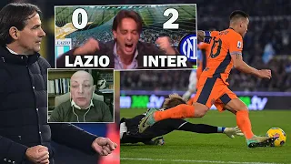 Lazio-Inter 0-2 * Tramontana: Marcello, con l'Inter non parli mai di calcio. Il merito a Inzaghi.