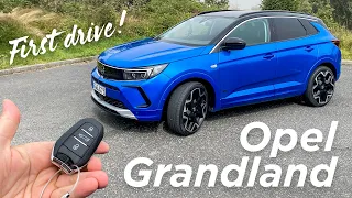 Opel Grandland hybrid: POV drive & walkaround