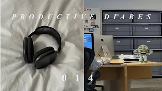 Productive diares | studying, eating out, AirPods max unboxing / 014