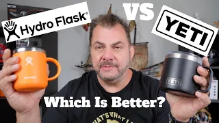 Hydro Flask Coffee Mug  vs Yeti Coffee Mug - Which one keeps Hotter for Longer