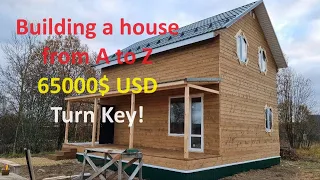 BUILDING A 1000 sqft HOUSE FROM START TO FINISH SOLD FOR 65K USD.