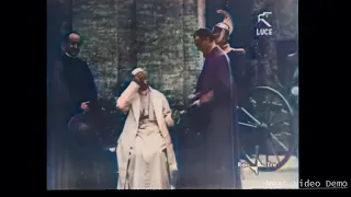 1896 - Sua Santità papa Leone XIII (2k upscale + 50fps + colorized)