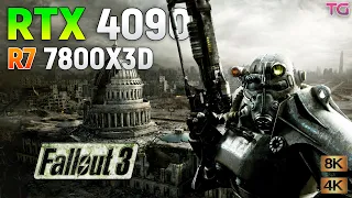 Fallout 3 - RTX 4090 + R7 7800X3D l 4K & 8K