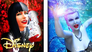 If Disney VILLAINS Were Sims