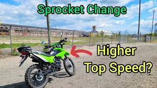 AMAZON Hawk 250 Sprocket and Chain UPGRADE | Higher TOP SPEED!