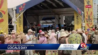 Second weekend of Jazz Fest kicks off with locals day