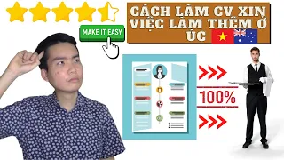 CÁCH LÀM CV XIN VIỆC LÀM THÊM (NO EXPERIENCE)