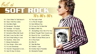 Rod Stewart,Elton John, Bee Gees,  Air Supply, Chicago, Phil Collins Best Soft Rock Songs Ever