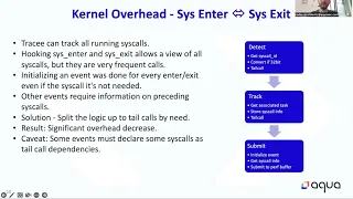 Tracing Summit 2022 - High Throughput of eBPF Events for Execution Patterns Detections