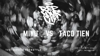 Rep Your City 2024 / Bali, Indonesia - Miyu vs. Taco Tien (Best 8) - (1vs1 HipHop Freestyle)