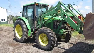 2005 John Deere 6420 MFWD Diesel Tractor