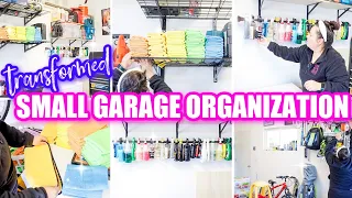 ULTIMATE SMALL GARAGE ORGANIZATION IDEAS // ONE CAR SMALL GARAGE STORAGE IDEAS / WALL SHELF RACKS