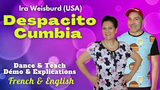 Despacito Cumbia Line Dance (Dance & teach / Démo & explications / French & English)