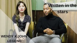 John Legend x Red Velvet's Wendy - Written in the Stars [8D USE HEADPHONES]