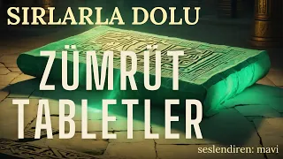 Thoth'un Zümrüt Tabletleri - The Emerald Tablet (Tam Metin)
