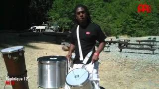 MEINL Percussion artist Marcio Peeter: Samba Reggae Olodum