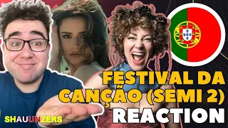 [REACTION] Festival Da Canção - SEMI FINAL 2 | Eurovision Song Contest 2024 | SHAUUNZERS