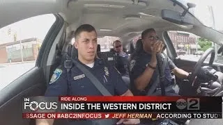 Baltimore Police ride-along: Taking a temperature in the Western District