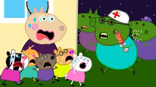 Zombie Apocalypse, Zombie Appears To Visit School🧟‍♀️ | Peppa Pig Funny Animation