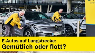 E-Autos auf Langstrecke im Vergleich - Welches Tempo ist optimal? | ÖAMTC