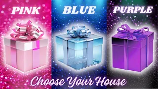 Choose Your Gift 🎁 | #pink #purple #blue 🩷💜💙 #giftboxchallenge #chooseyourgift #3giftbox