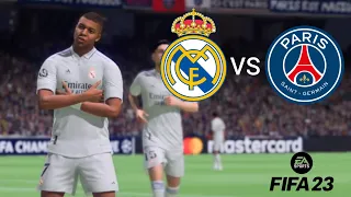 FIFA 23 - Real Madrid vs PSG - UEFA Champions League Final Match - Ps4