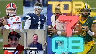 Ranking Top 7 QB's of the NFL Draft!!