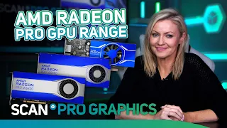 AMD Radeon Pro workstation GPUs; the models, the specs, the capabilities explained.