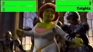 Shrek (2001) Final Battle with healthbars (55k Special)
