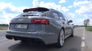 2016 Audi RS6 Performance exhaust sound / engine sound / acceleration sound