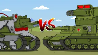 KV-6 vs FRANKENSTEIN Cartoons about Tanks