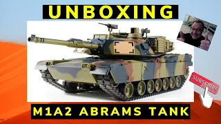 HENG LONG RC M1A2 Abrams Main Battle Tank Unboxing