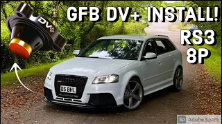 GFB DV+ INSTALL ON MY AUDI RS3 8P! DOES IT MAKE A DIFFERENCE!?