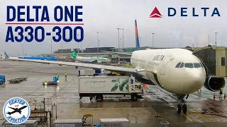 DELTA ONE A330-300 Trip Report - Atlanta to Amsterdam