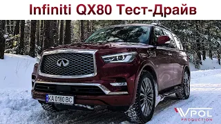 Infiniti QX80. Смотрим с другой стороны. Тест-Драйв.