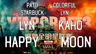 All-Star League (Kaho vs Lyn, Moon vs Happy, Lyn/ColorFul vs Starback/PaTo)