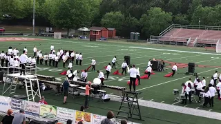 Kell HS Marching Band Color guard: The Game