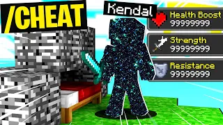 DIVENTO IMMORTALE NELLE BEDWARS IN CREATIVA - MINECRAFT ITA